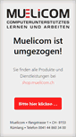 Mobile Screenshot of muelicom.ch